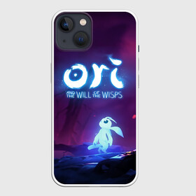 Чехол для iPhone 13 с принтом Ori | Ори в Екатеринбурге,  |  | moon studios | ori and the will of the wisps | блуждающий огонек | блуждающий огонь | дух ори | ку | ори и блуждающие огоньки | сеир