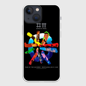Чехол для iPhone 13 mini с принтом Tour of the Universe: Barcelona   Depeche Mode в Екатеринбурге,  |  | depeche mode | альбом | альтернативный | вестник моды | группа | депеш мод | депешмод | дэйв гаан | индастриал | лица | лого | логотип | мартин гор | музыка | новая волна | портреты | рок | синти поп | черная