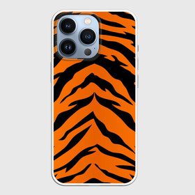 Чехол для iPhone 13 Pro с принтом Шкура тигра в Екатеринбурге,  |  | 2022 | tiger | животное | полосатый | полоски | полосы | тигр | хищник
