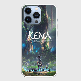 Чехол для iPhone 13 Pro с принтом Кена с тленышами в Екатеринбурге,  |  | game | games | kena | kena bridge of spirits | игра | игры | кена | кена мост духов | тленыш | тленышы