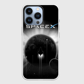 Чехол для iPhone 13 Pro с принтом Space X в Екатеринбурге,  |  | american | company | space technology | space x | suborbital flights | американская | затмение солнца | компания | космос | логотип | планеты | производитель космической техники | суборбитальные полеты | шаттлы летят | эмблема