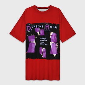 Платье-футболка 3D с принтом Songs of Faith and Devotion  Depeche Mode в Екатеринбурге,  |  | depeche mode | альбом | альтернативный | вестник моды | группа | депеш мод | депешмод | дэйв гаан | индастриал | мартин гор | музыка | новая волна | рок | синти поп | электроник | энди флетчер