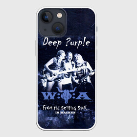 Чехол для iPhone 13 mini с принтом From The Setting Sun... (In Wacken)   Deep Purple в Екатеринбурге,  |  | deep purple | альбом | гловер | группа | дееп | деп | ди | дип перпл | диперпл | дипперпл | иэн гиллан | иэн пэйс | лого | логотип | метал | морс | пепл | прогрессивный | психоделический | рок | символ | хард