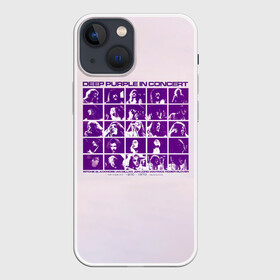 Чехол для iPhone 13 mini с принтом Deep Purple in Concert в Екатеринбурге,  |  | deep purple | альбом | гловер | группа | дееп | деп | ди | дип перпл | диперпл | дипперпл | иэн гиллан | иэн пэйс | лого | логотип | метал | морс | пепл | прогрессивный | психоделический | рок | символ | хард