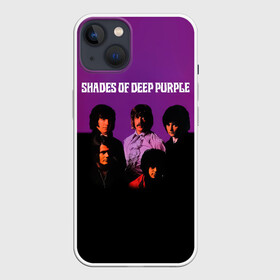 Чехол для iPhone 13 с принтом Shades of Deep Purple в Екатеринбурге,  |  | deep purple | альбом | гловер | группа | дееп | деп | ди | дип перпл | диперпл | дипперпл | иэн гиллан | иэн пэйс | лого | логотип | метал | морс | пепл | прогрессивный | психоделический | рок | символ | хард