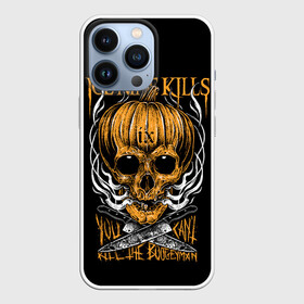 Чехол для iPhone 13 Pro с принтом Ice Nine Kills, You Cant Kill The Boogeyman в Екатеринбурге,  |  | heavy metal | ice nine | ice nine kills | ink | you cant kill the boogeyman | группы | метал | музыка | рок | тыква | череп