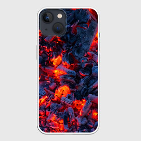 Чехол для iPhone 13 с принтом Магия углей в Екатеринбурге,  |  | ash | bonfire | coals | fire | heat | magic | nature | smoldering | tourism | woody | древесные | жар | костер | магия | огонь | пепел | природа | тлеющие | туризм | угли