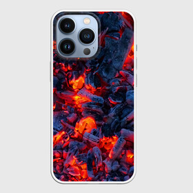 Чехол для iPhone 13 Pro с принтом Магия углей в Екатеринбурге,  |  | ash | bonfire | coals | fire | heat | magic | nature | smoldering | tourism | woody | древесные | жар | костер | магия | огонь | пепел | природа | тлеющие | туризм | угли