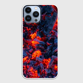 Чехол для iPhone 13 Pro Max с принтом Магия углей в Екатеринбурге,  |  | ash | bonfire | coals | fire | heat | magic | nature | smoldering | tourism | woody | древесные | жар | костер | магия | огонь | пепел | природа | тлеющие | туризм | угли