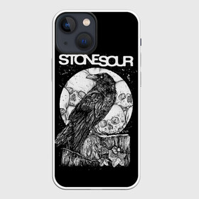 Чехол для iPhone 13 mini с принтом StoneSour в Екатеринбурге,  |  | Тематика изображения на принте: alternative | metall | music | rock | stone sour | альтернатива | джеймс рут | джонни чоу | джош рэнд | джоэл экман | кори тейлор | кристиан мартуччи | металл | музыка | рой майорга | рок | стон соур