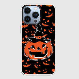 Чехол для iPhone 13 Pro с принтом ТЫКВА в Екатеринбурге,  |  | america | halloween | usa | америка | тыква | тыква улыбается | тьма | ужас | хелловин | хеллоуин | хэллоуин