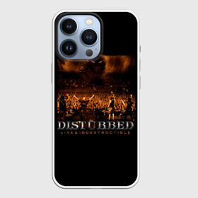 Чехол для iPhone 13 Pro с принтом Live  Indestructible в Екатеринбурге,  |  | disturbed | альтернативный | встревоженные | группа | джон мойер | дистербд | дистербед | дэвид дрейман | дэн дониган | майк венгрен | метал | ню | нюметал | рок | хеви | хевиметал