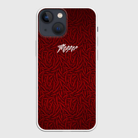 Чехол для iPhone 13 mini с принтом Chili Pepper в Екатеринбурге,  |  | chili | chili pepper | hot pepper | pepper | red chili pepper | red pepper | красный перец | острый перец | перец | перец чили | перчик | чили