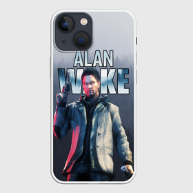 Чехол для iPhone 13 mini с принтом Алан Уэйк   Alan Wake в Екатеринбурге,  |  | Тематика изображения на принте: alan wake | алан уэйк | алан уэйк игра | триллер | хоррор игры | экшн | экшн триллер