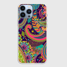 Чехол для iPhone 13 Pro Max с принтом Яркий красочный узор в Екатеринбурге,  |  | bright | colorful | pattern | красочные | узор | яркие