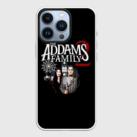 Чехол для iPhone 13 Pro с принтом Адамсы в Екатеринбурге,  |  | halloween | the addams family 2 | адамсы | гомес | горящий тур | мартиша | мультфильм | семейка аддамс | ужасы | хэллоуин