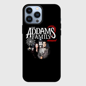 Чехол для iPhone 13 Pro Max с принтом Адамсы в Екатеринбурге,  |  | halloween | the addams family 2 | адамсы | гомес | горящий тур | мартиша | мультфильм | семейка аддамс | ужасы | хэллоуин