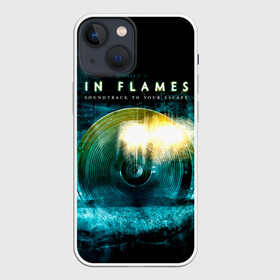 Чехол для iPhone 13 mini с принтом Soundtrack to Your Escape   In Flames в Екатеринбурге,  |  | anders frieden | bjorn gelotte | in flames | niklas engelin | альбом | андерс фриден | бьорн гелотте | в пламени | ин фламес | инфламес | мелодичный дэт метал | никлас энгелин | шведская музыкальная группа