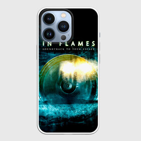 Чехол для iPhone 13 Pro с принтом Soundtrack to Your Escape   In Flames в Екатеринбурге,  |  | anders frieden | bjorn gelotte | in flames | niklas engelin | альбом | андерс фриден | бьорн гелотте | в пламени | ин фламес | инфламес | мелодичный дэт метал | никлас энгелин | шведская музыкальная группа