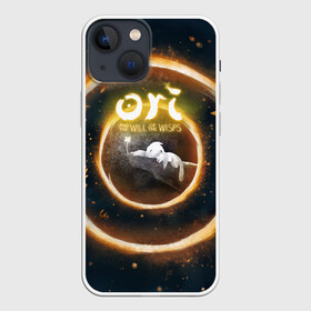 Чехол для iPhone 13 mini с принтом Ori and Flower в Екатеринбурге,  |  | moon studios | ori and the will of the wisps | блуждающий огонек | блуждающий огонь | дух ори | ку | ори и блуждающие огоньки | сеир