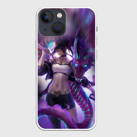 Чехол для iPhone 13 mini с принтом LEAGUE OF LEGENDS AKALI   ЛИГА ЛЕГЕНД АКАЛИ в Екатеринбурге,  |  | akali | hero | kda mas | league of legends | lol | акали | герой | лига легенд | лол