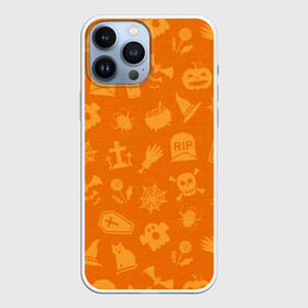 Чехол для iPhone 13 Pro Max с принтом ТЕПЛЫЙ ХЕЛЛОУИН в Екатеринбурге,  |  | bones | ghost | halloween | haloween | pumpkin | skull | кости | приведение | призрак | скелет | тыква | хеллоин | хеллоуин | хелоин | хелоуин | хоррор | хэллоин | хэллоуин | хэлоин | хэлоуин