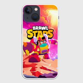 Чехол для iPhone 13 mini с принтом Опасная Meg Brawl Stars в Екатеринбурге,  |  | Тематика изображения на принте: brawl | brawl stars | brawlstars | mec | meg | бравл | бравлстарс | мег | мек | мэг | мэк