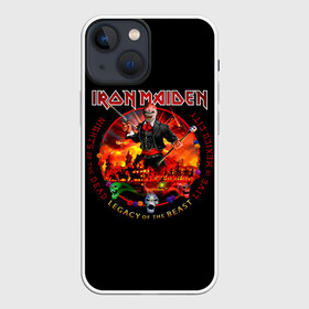 Чехол для iPhone 13 mini с принтом Nights of the Dead, Legacy of the Beast   Iron Maiden в Екатеринбурге,  |  | iron maiden | адриан смит | айран | айрон | группа | дэйв мюррей | железная дева | ирон | майден | мейд | мейден | метал | мрачный | музыка | песни | рок | стив харрис | тяжелый | хеви | хевиметал