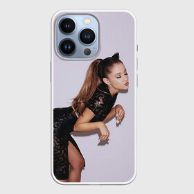 Чехол для iPhone 13 Pro с принтом Киска Ариана в Екатеринбурге,  |  | ariana grande | pop | rap | rep | ариана гранде | исполнители | исполнитель | музыка | поп | попса | реп