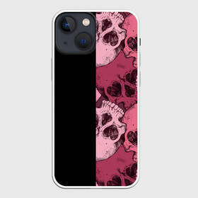 Чехол для iPhone 13 mini с принтом Dark and Skull в Екатеринбурге,  |  | cranial | cranium | dark and skull | dark skull | skull | skulls | скелет | череп | черепа | черепной