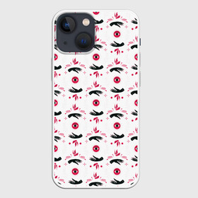 Чехол для iPhone 13 mini с принтом Patern Halloween 20 в Екатеринбурге,  |  | 31 | bones | holiday | skull | spider | witches