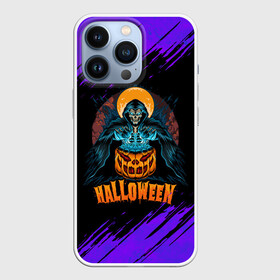 Чехол для iPhone 13 Pro с принтом ВЕДЬМА КОЛДУЕТ НАД ТЫКВОЙ в Екатеринбурге,  |  | halloween | haloween | pumpkin | witch | witch with pumpkin | ведьма | ведьма с тыквой | тыква | хеллоин | хеллоуин | хелоин | хелоуин | хэллоин | хэллоуин | хэлоин | хэлоуин