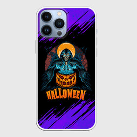 Чехол для iPhone 13 Pro Max с принтом ВЕДЬМА КОЛДУЕТ НАД ТЫКВОЙ в Екатеринбурге,  |  | halloween | haloween | pumpkin | witch | witch with pumpkin | ведьма | ведьма с тыквой | тыква | хеллоин | хеллоуин | хелоин | хелоуин | хэллоин | хэллоуин | хэлоин | хэлоуин