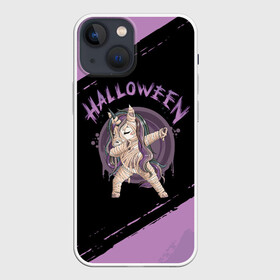 Чехол для iPhone 13 mini с принтом Dab Unicorn Halloween в Екатеринбурге,  |  | dab | halloween | haloween | unicorn | деб | дэб | единорог | уникорн | хеллоин | хеллоуин | хелоин | хелоуин | хэллоин | хэллоуин | хэлоин | хэлоуин