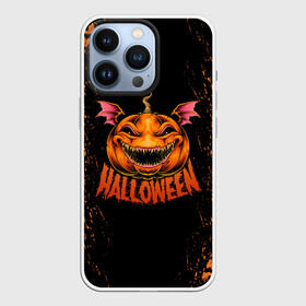 Чехол для iPhone 13 Pro с принтом ВЕСЕЛАЯ ТЫКВА | ХЭЛЛОУИН в Екатеринбурге,  |  | halloween | haloween | pumpkin | smile pumpkin | веселая тыква | тыква | хеллоин | хеллоуин | хелоин | хелоуин | хэллоин | хэллоуин | хэлоин | хэлоуин