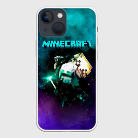 Чехол для iPhone 13 mini с принтом Стив в космосе   Майнкрафт в Екатеринбурге,  |  | craft | mine | minecraft | steve | блоки | борец с монстрами | всемогущий | выживальщик | добывать | компьютерная игра | крафт | кубики | майн | майнкрафт | манкрафт | мастер | ремесло | скин | стив | строитель