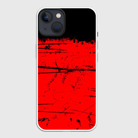 Чехол для iPhone 13 с принтом КРАСНЫЙ ГРАНЖ | RED GRUNGE в Екатеринбурге,  |  | grunge | red | брызги | брызги краски | гранж | краска | краска и ничего лишнего | красная краска | красный | пятна | разводы | черно красный