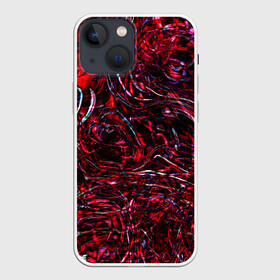 Чехол для iPhone 13 mini с принтом Просто подумай   just think в Екатеринбурге,  |  | abstract glitch | liquid | абстракция | геометрия | глитч | глич | жидкость | ликвид | милитари | модные узоры жидкости | сознание | узоры