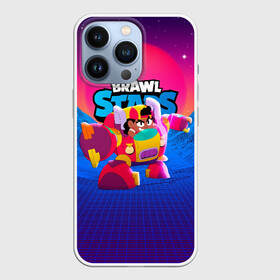 Чехол для iPhone 13 Pro с принтом Мег BrawlStars трансформер в Екатеринбурге,  |  | Тематика изображения на принте: brawl | brawl stars | brawlstars | mec | meg | бравл | бравлстарс | мег | мек | мэг | мэк