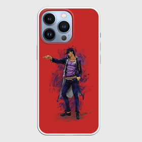 Чехол для iPhone 13 Pro с принтом Jotaro. Jo Jo в Екатеринбурге,  |  | adventure | bizarre | brando | dio | jo | joestar | joseph | josuk | jotaro | kujo | lisa | speedwagon | the | world | zeppeli | абдул | брандо | бруно | джо | джозеф | джолин | джонатан | джорно | джоске | джостар | джотаро | дио | какёин | куджо | лиза 