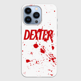 Чехол для iPhone 13 Pro с принтом Dexter logo Декстер брызги крови в Екатеринбурге,  |  | blood | darkly dreaming dexter | dexter | dexter morgan | logo | брызги крови | декстер | декстер морган | дремлющий демон декстера | кровь | лого | майами | правосудие декстера | судмедэксперт | хэллоуин