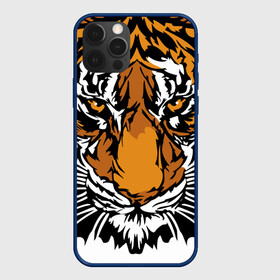 Чехол для iPhone 12 Pro Max с принтом Взгляд хозяина джунглей в Екатеринбурге, Силикон |  | 2022 | african | direct look | master of the jungle | muzzle | new year | predator | tiger | year of the tiger | африканский | год тигра | новый год | прямой взгляд | тигр | хищник | хозяин джунглей