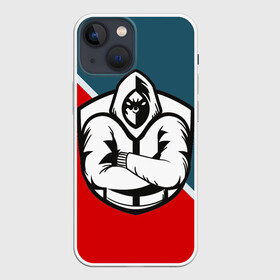 Чехол для iPhone 13 mini с принтом Game OVER   Воин 3D в Екатеринбурге,  |  | боец | воин | игра | креатив | логотип
