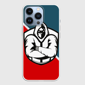 Чехол для iPhone 13 Pro с принтом Game OVER   Воин 3D в Екатеринбурге,  |  | боец | воин | игра | креатив | логотип