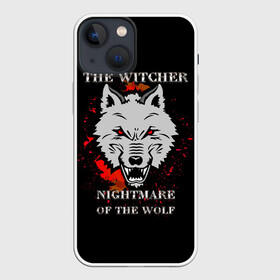 Чехол для iPhone 13 mini с принтом Ведьмак: Кошмар волка в Екатеринбурге,  |  | Тематика изображения на принте: geralt | nightmare of the wolf | the witcher | vesemir | witcher | wolf | ведьмак | весемир | волк | геральт