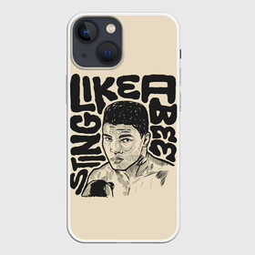 Чехол для iPhone 13 mini с принтом Будь как Али в Екатеринбурге,  |  | box | muhammad ali | sport | sports | sportsmen | бокс | легенда | мухаммад али | мухаммед али | спорт | спортсмен