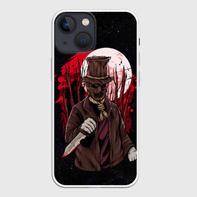 Чехол для iPhone 13 mini с принтом Соломенный Джек в Екатеринбурге,  |  | halloween | арт | графика | зомби | мистика | праздник | тыква | ужасы | хэллоуин