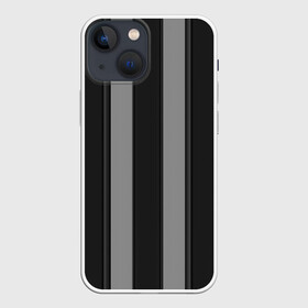 Чехол для iPhone 13 mini с принтом ретро полосы в Екатеринбурге,  |  | 3д | минимализм | полосы | фон | черно белое