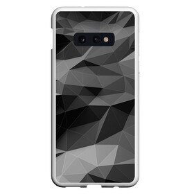 Чехол для Samsung S10E с принтом gray abstraction серая абстракция в Екатеринбурге, Силикон | Область печати: задняя сторона чехла, без боковых панелей | 3d | gray | gray abstraction | абстракция | монохром | серый | фон | черно белый | черное белое | черный и белый