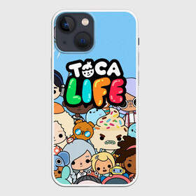 Чехол для iPhone 13 mini с принтом TOCA BOCA ТВОЯ ИСТОРИЯ   STORIES в Екатеринбурге,  |  | digital toys | gamer | games | helicopter taxi | pets | toca boca | toca hair salon | toca kitchen | toca life | toca life city | toca life worl | toca tea party | video games | игры